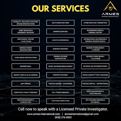 Armes International Investigative Services LLC