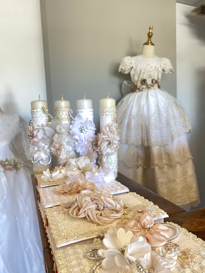 Vestido de Fiesta y Comunión. Ropones de Bautizo | DIVANGEL | Dallas